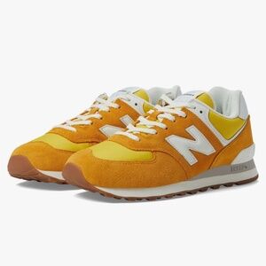 NWOT Yellow New Balance 574's